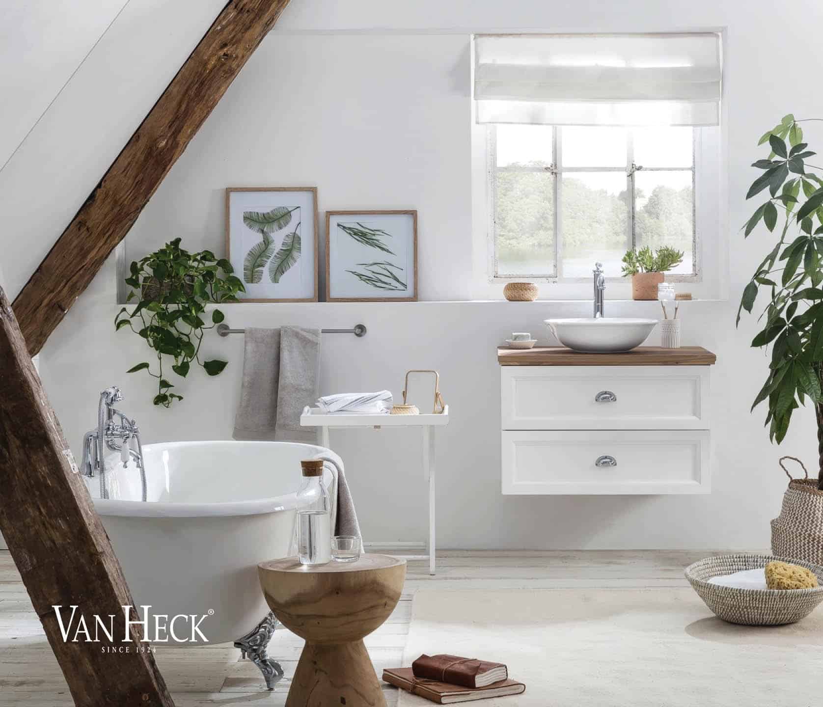 Harmonie en Stijl in uw Badkamer met de Landelijke Stijl van Van Heck Badkamers